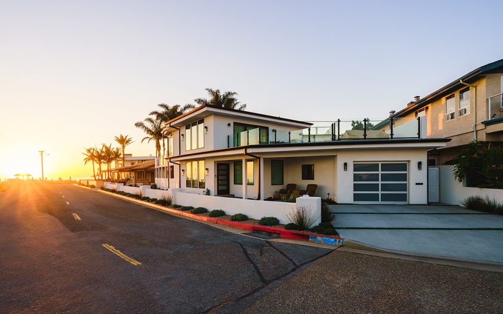 modern coastal home
